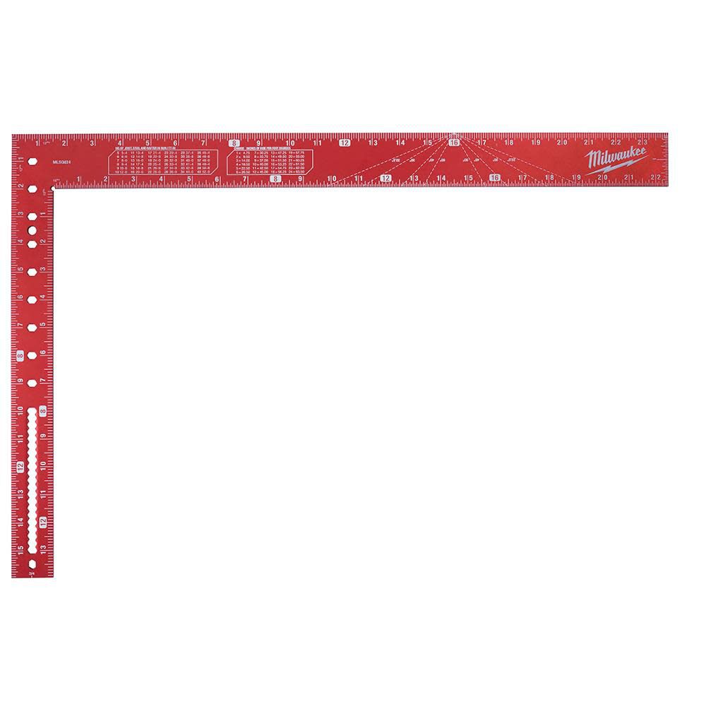 Milwaukee 16 in. x 24 in. Framing Square MLSQ024 from Milwaukee