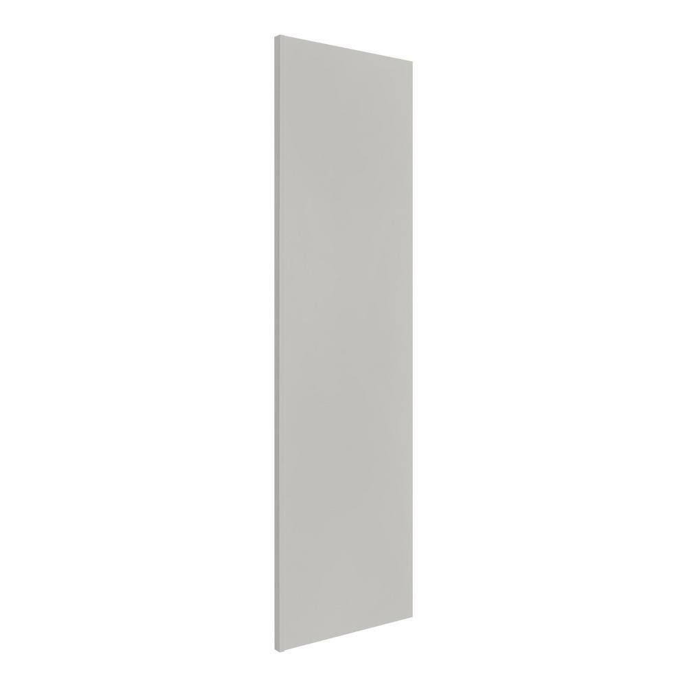 Hampton Bay Avondale Shaker Gray Ready to Assemble Plywood 24 in x 84 in Refrigerator End Panel Kit (0.25 in W x 24 in H x 84 in D) REP2484-G