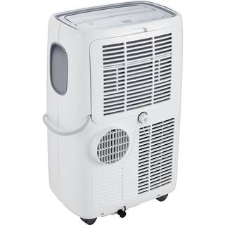 Arctic Wind 10000 BTU (6000 BTU DOE) Portable Air Conditioner with Wheels 350 Sq. Ft. LED Display Auto Restart 3-Speeds in White 2AP10000A