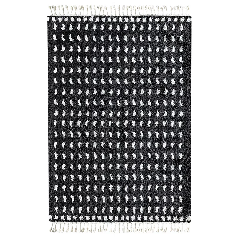 CosmoLiving Rugs America Cyprus Modern Dots Secret Moment Area Rug