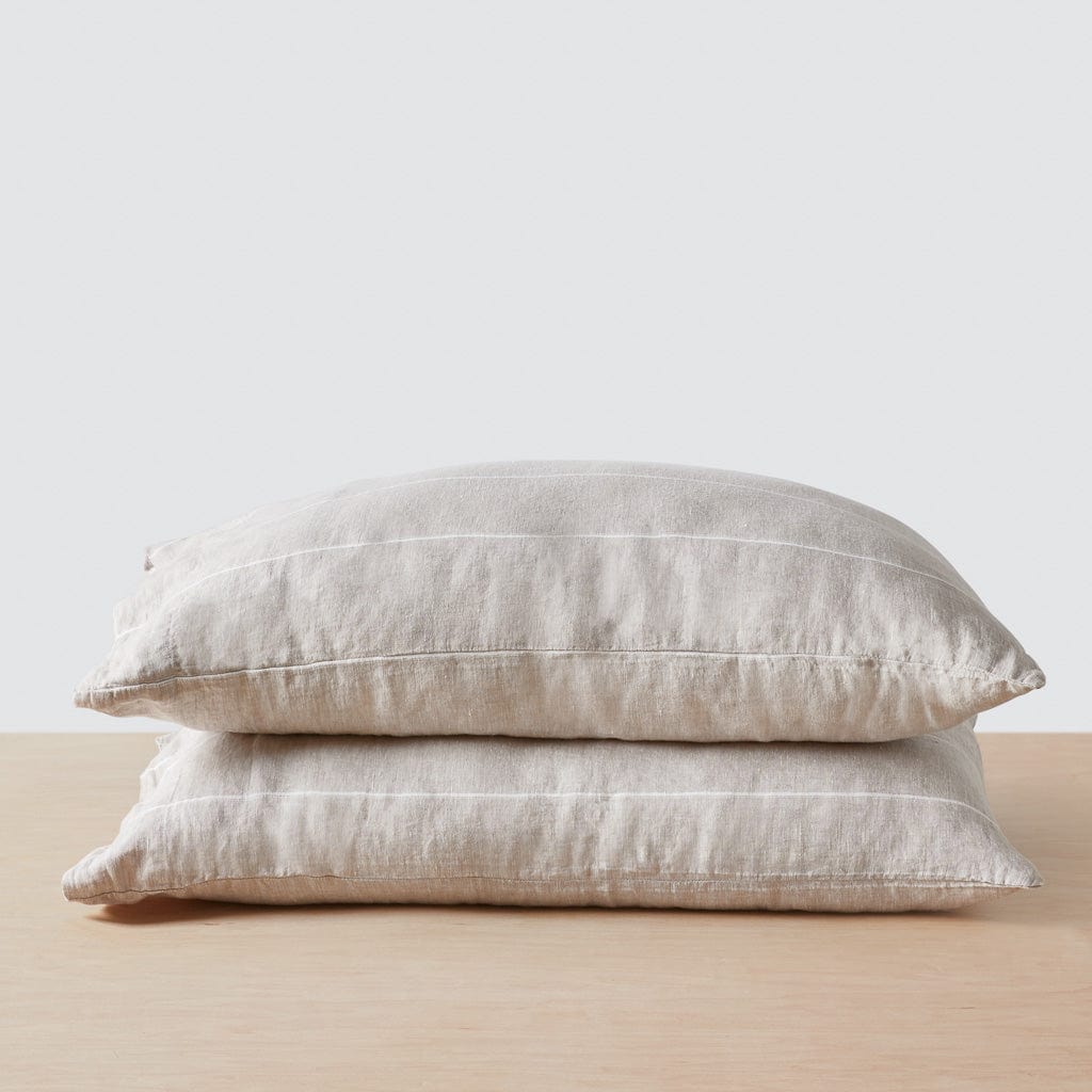 Stonewashed Linen Pillowcases