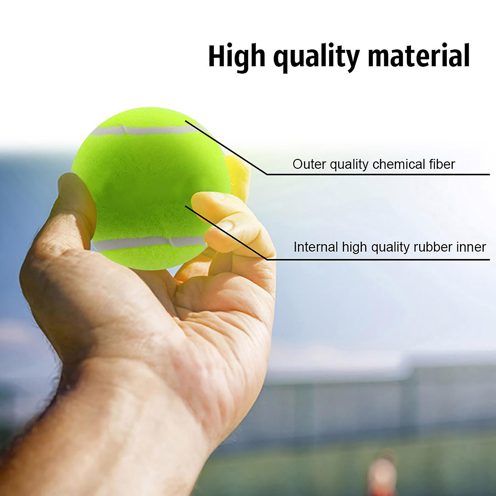 3 Pcs Tennis Ball Prctice Balls For Competition Training Exercises Entertainment