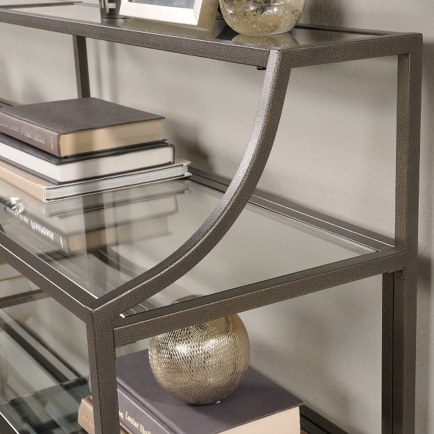 International Lux Console Table Bronze Sauder