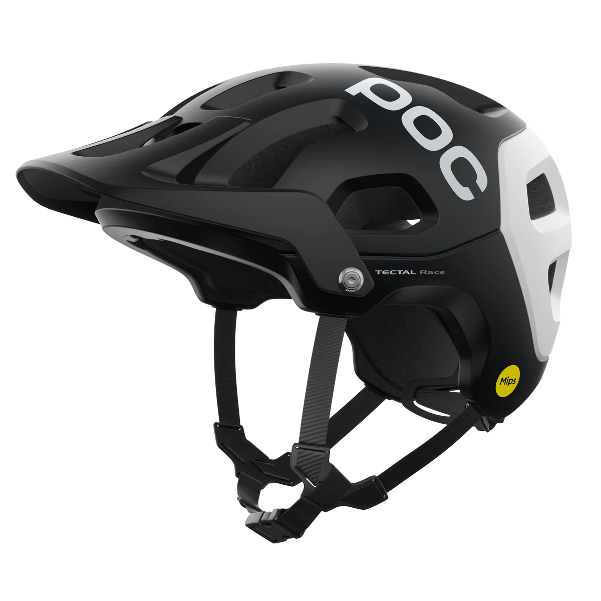 POC Tectal Race MIPS MTB Helmet - Uranium Black-Hydrogen White Matt