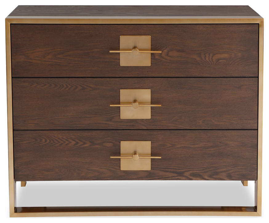 Brown Ash Chest of Drawer  Liang  ampEimil Ophir   Contemporary   Accent Chests And Cabinets   by Oroa   Distinctive Furniture  Houzz