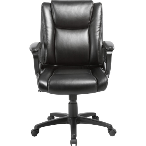 Lorell Soho High-back Leather Chair (81801)