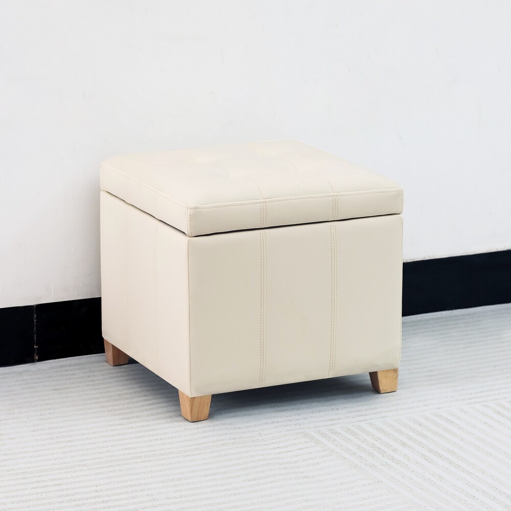 Adeco Storage Ottoman 18\