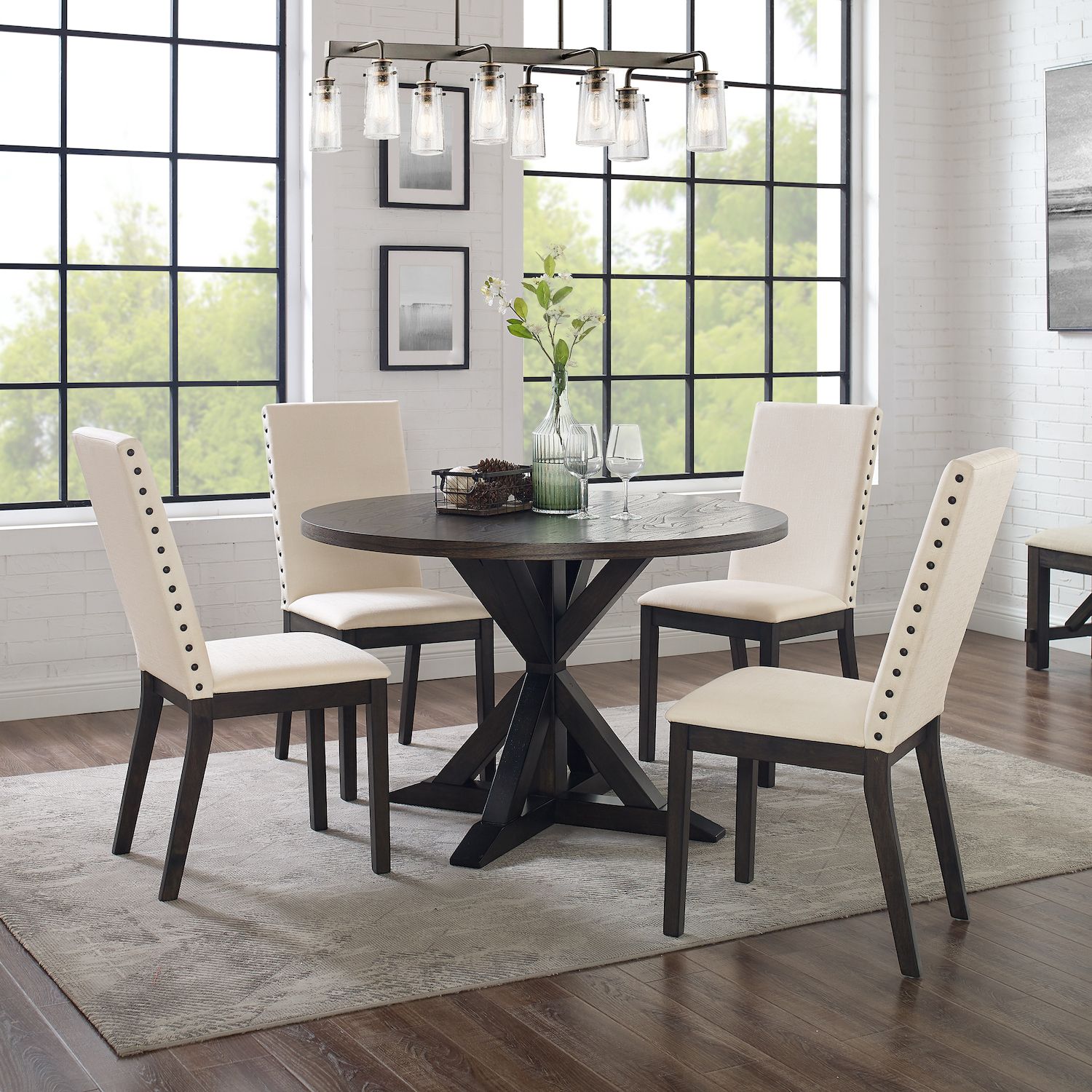 Crosley Hayden 5-piece Round Dining Set