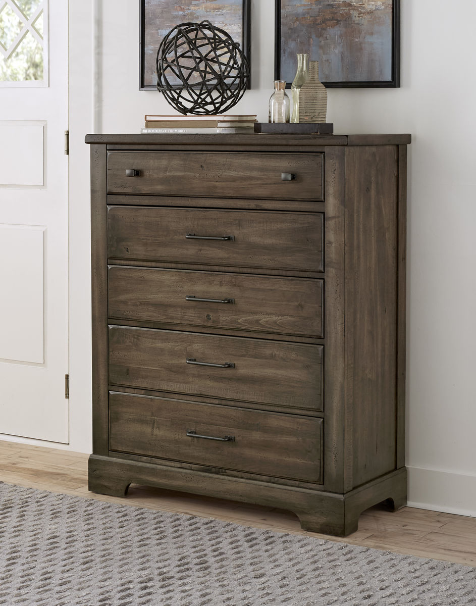 Cool Rustic 5-Drawer Chest