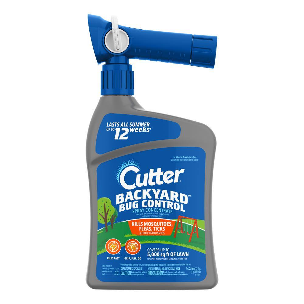 Cutter 32 fl. oz. Concentrate Backyard Bug Control Spray HG-61067-6