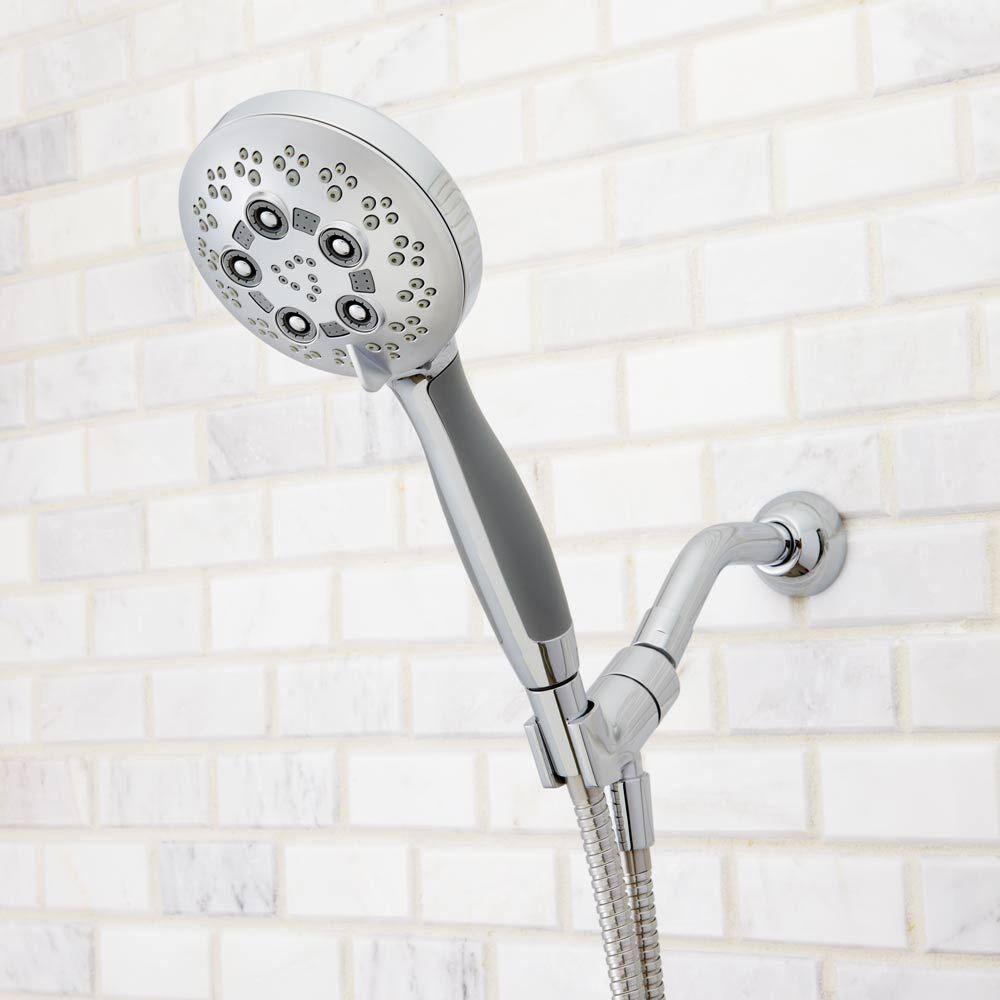 Speakman 5-Spray 4.5 in. Single Wall Mount Handheld Adjustable Shower Head in Polished Chrome VS-1240