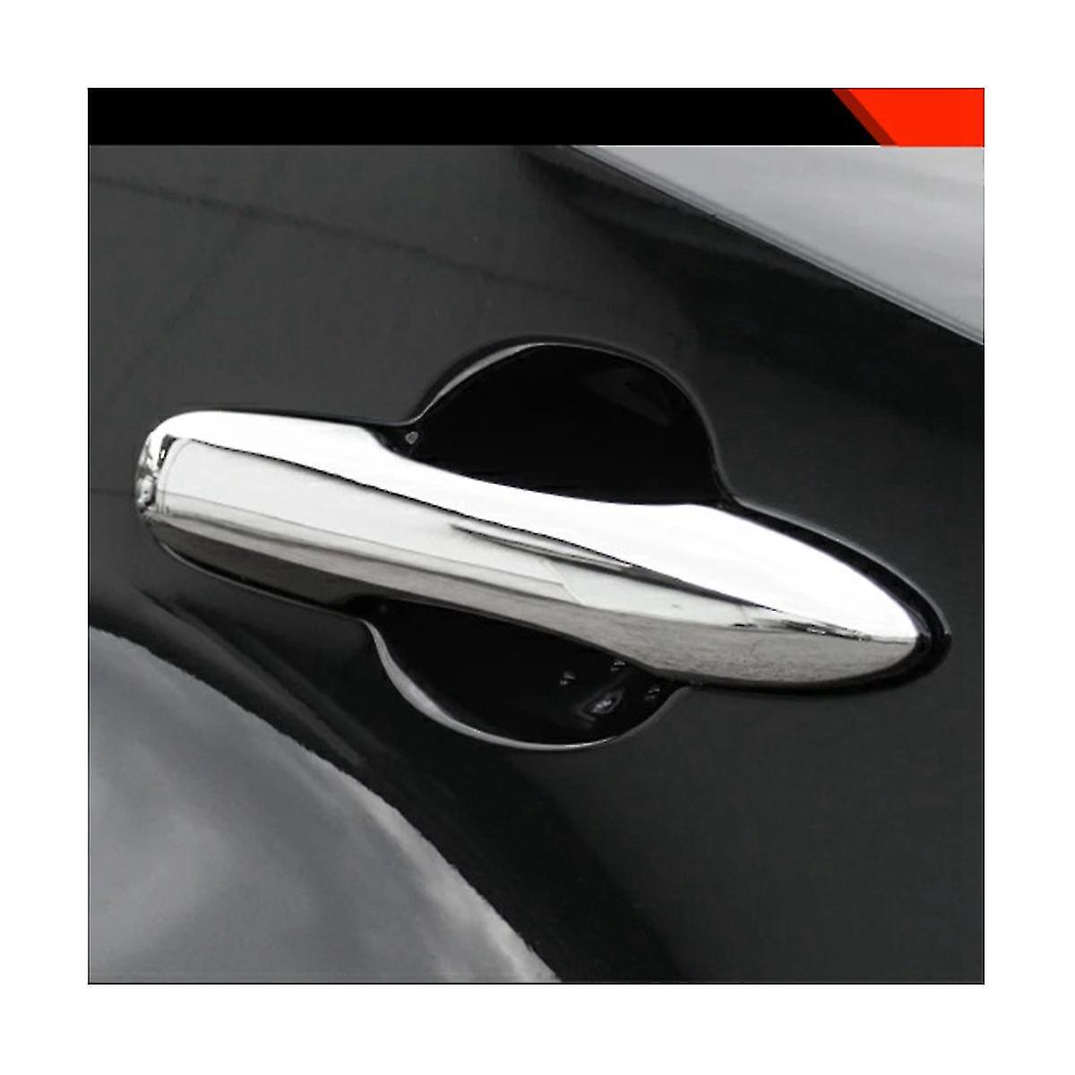 Car Bright Black Door Handle Cover Trim Decorator Sticker Exterior Accessories For C28 2022 2023