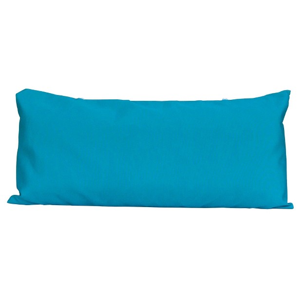 Algoma Deluxe Sunbrella Hammock Pillow Canvas Teal