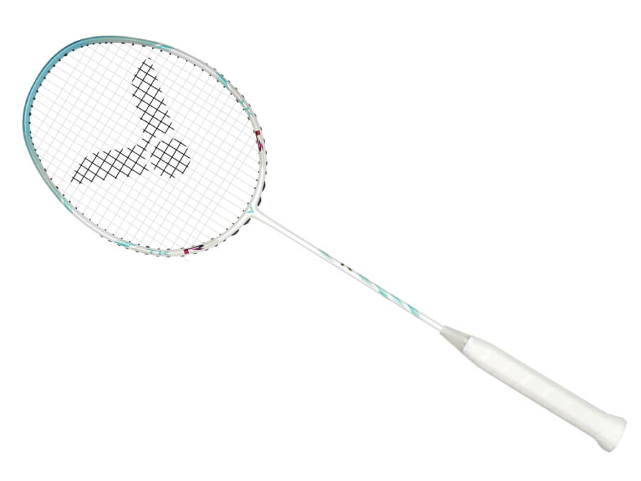 Victor Thruster K R (TK-R) Badminton Racket (White)