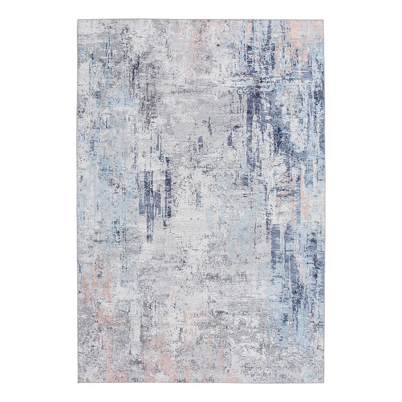 Loomaknoti Prudencia Blue and Gray Rug