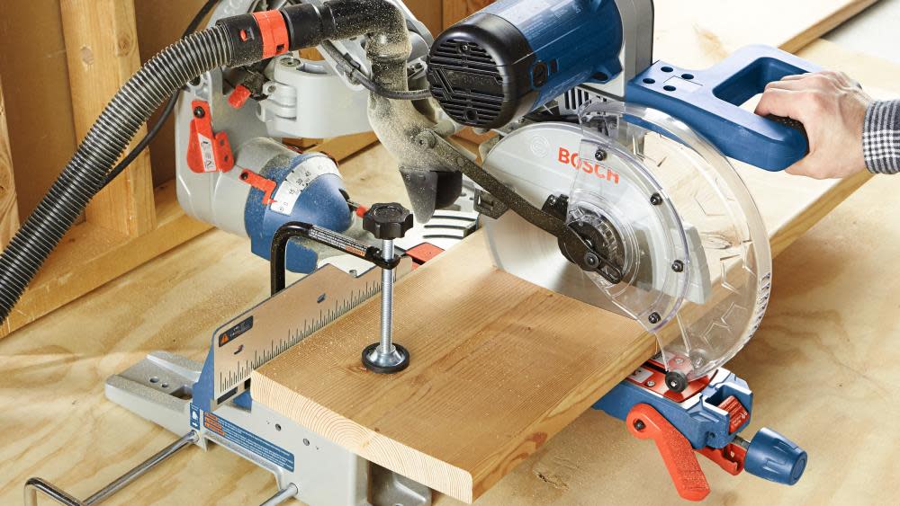 10 In. Dual-Bevel Glide Miter Saw ;