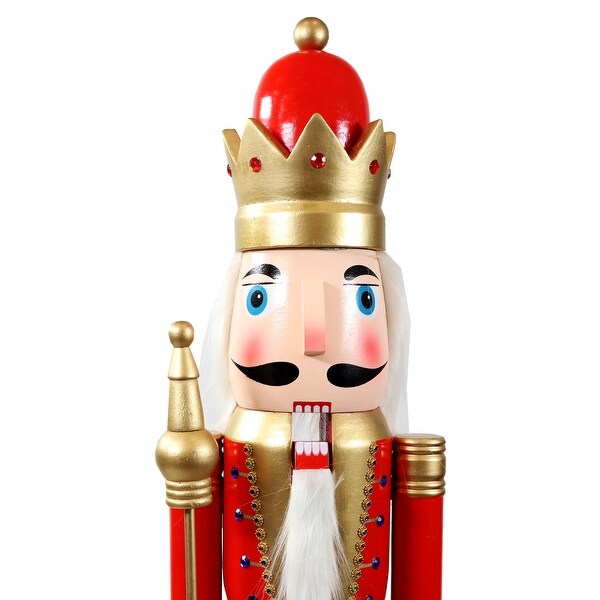 Arnold the Strong Indoor Christmas Nutcracker Statue