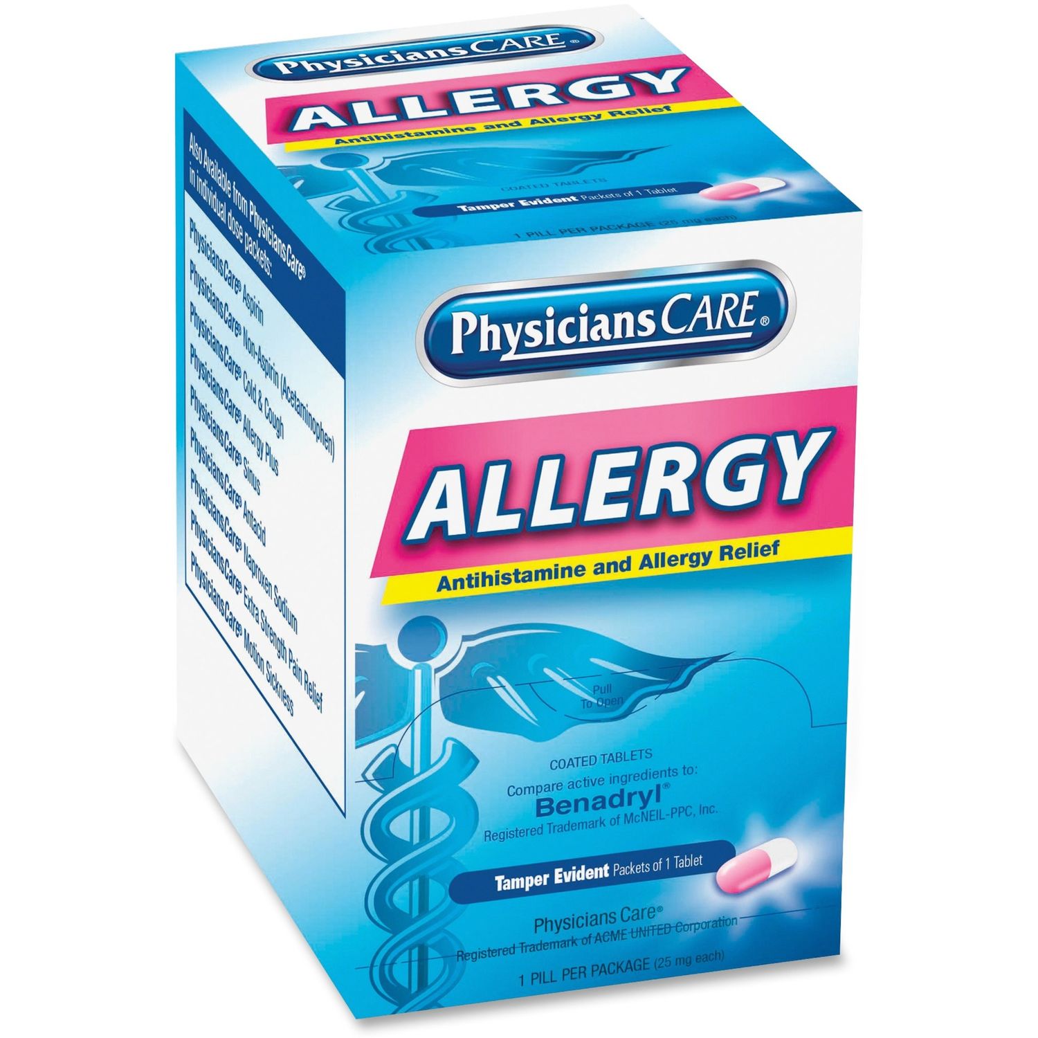 Allergy Relief Tablets by Acme United Corporation ACM90036