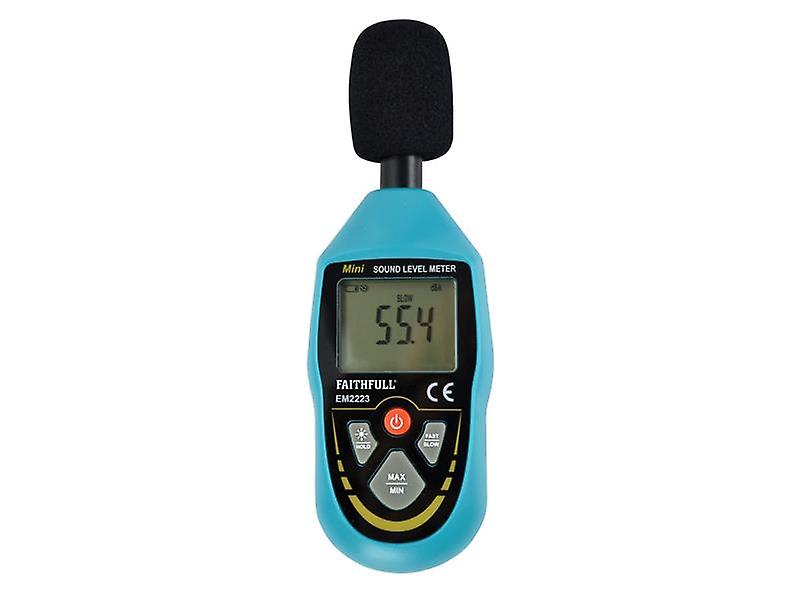 Faithfull Digital Sound Level Meter EM2223