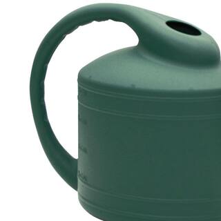 Southern Patio Large 2 Gallon Plastic Rainfall Garden Plant Watering Can Green SPAT-WC8108FE