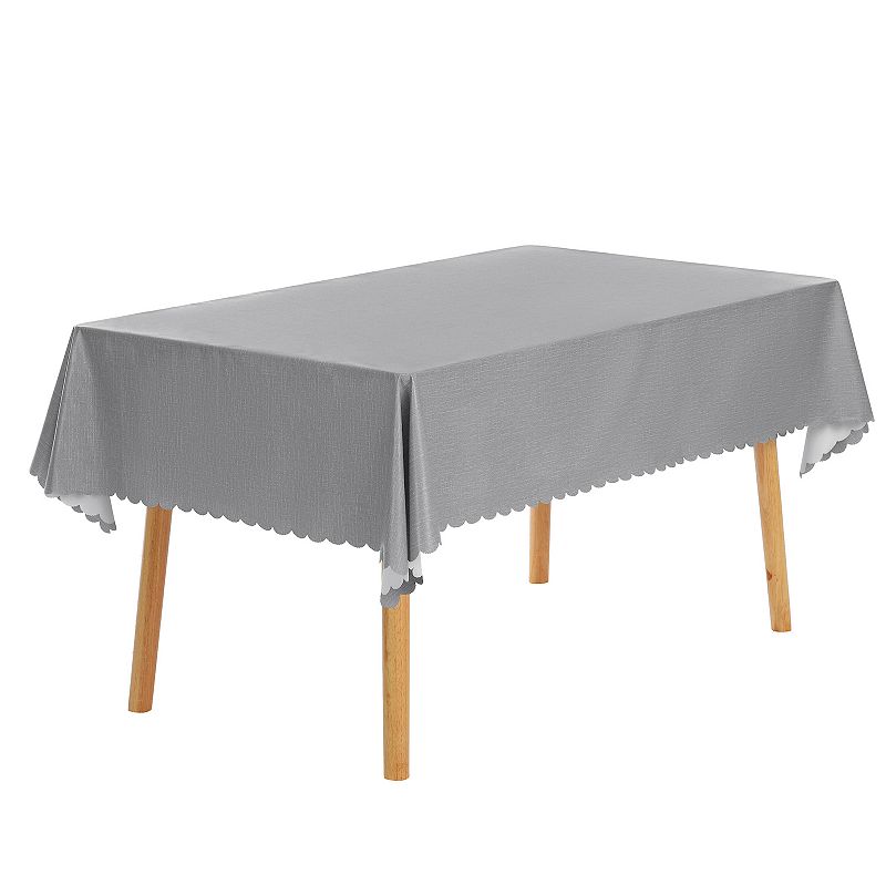 Rectangle Oil-proof Spill-proof Water Resistance Pvc Table Cover 1 Pc， 55 X 118