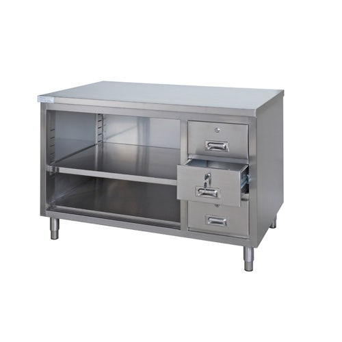 Tarrison TCCO2436D - Work Table with Open Front Cabinet Base