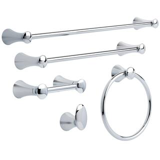 Delta Lahara 18 in. Towel Bar in Chrome 73818