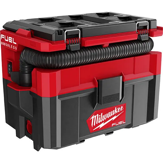 Milwaukee 0970-20-2880-20 M18 FUEL PACKOUT 18-Volt Lithium-Ion Cordless 2.5 Gal. Wet/Dry Vacuum with M18 FUEL 4-1/2 in. Grinder