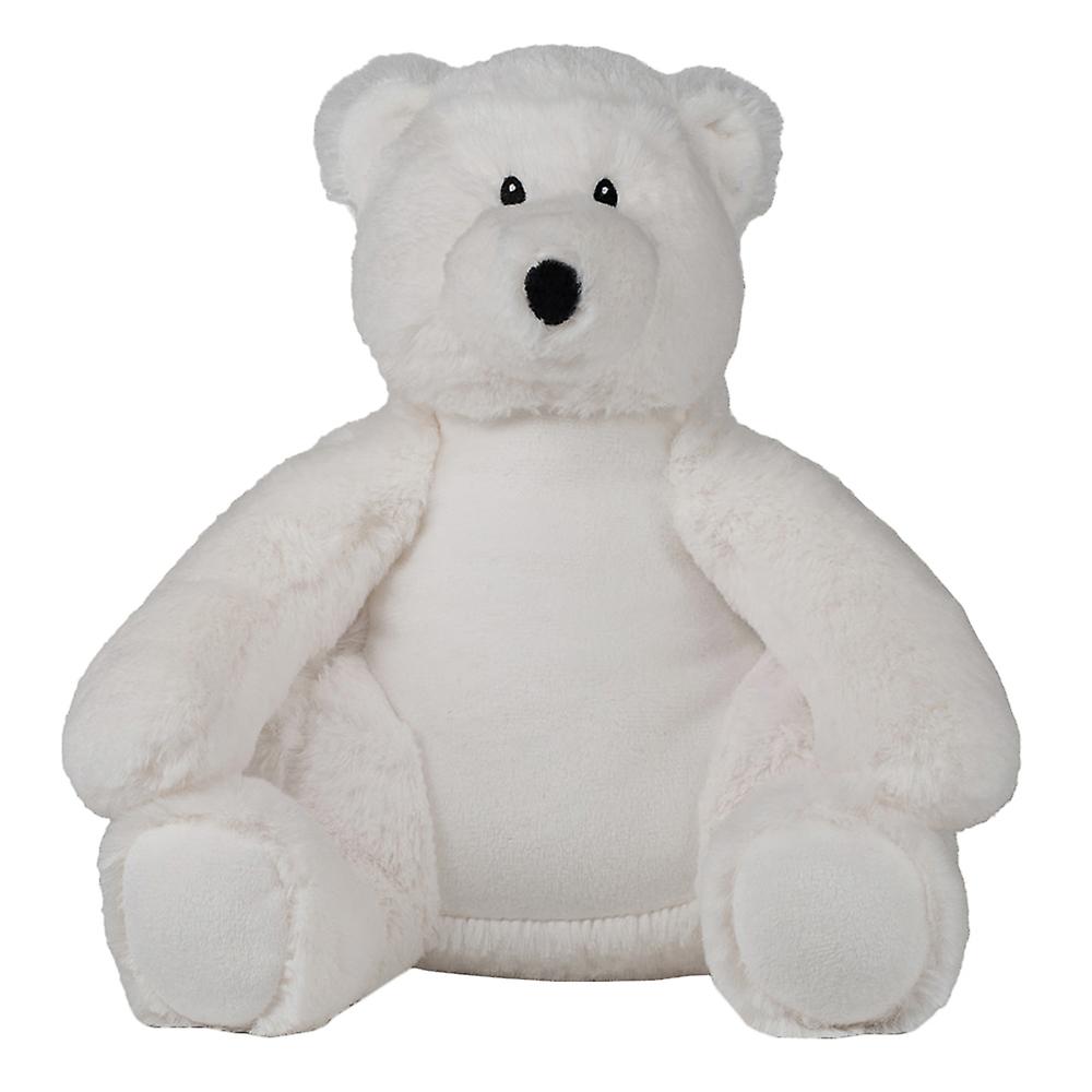 Mumbles Printme Eco Friendly Polar Bear Teddy Bear