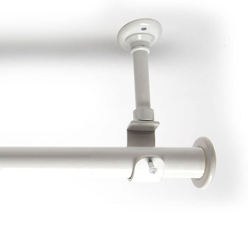 108in-168in Hanging Curtain Rod With Brackets