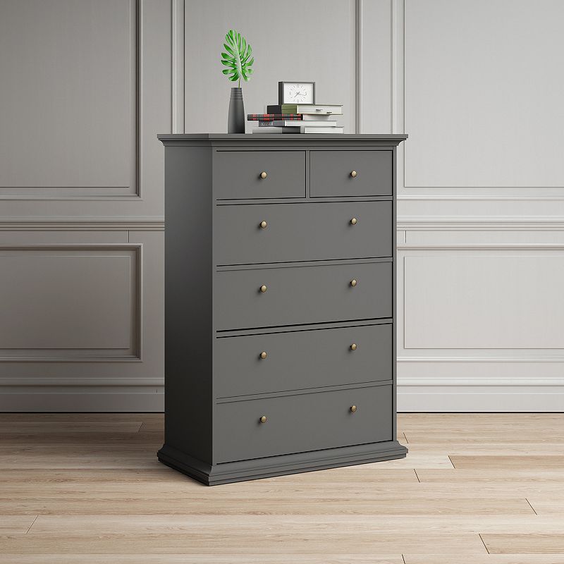 Tvilum 6-Drawer Modern Dresser