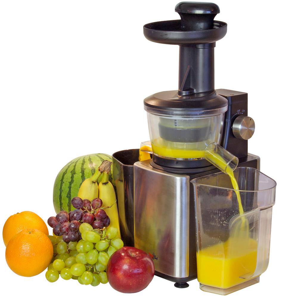 Total Chef Slow Juicer Cold Press Juicing Machine for High Quality Nutrient-Dense Juice TCSJ01