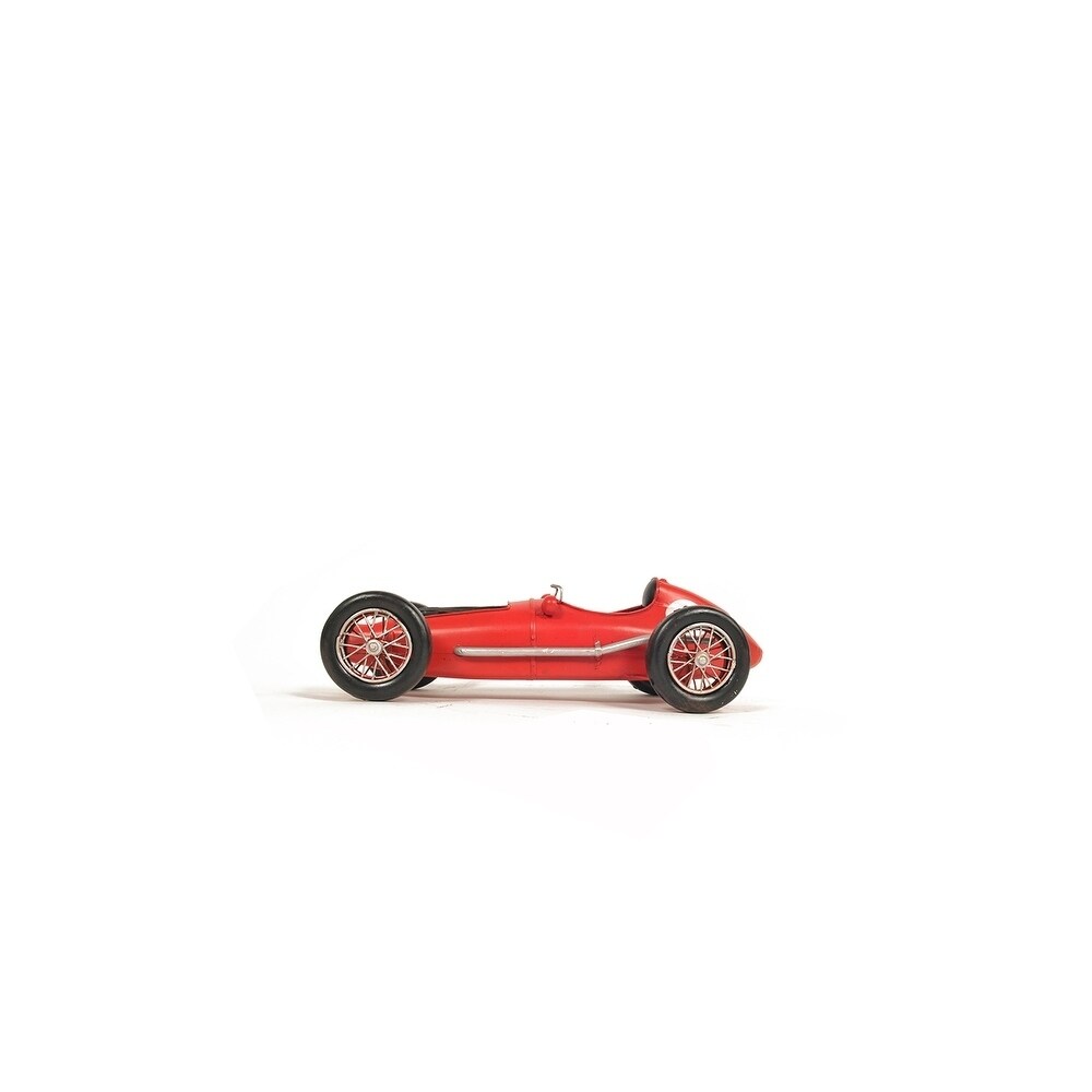 1958 Ferrari 246 F1 Model Red Metal Handmade