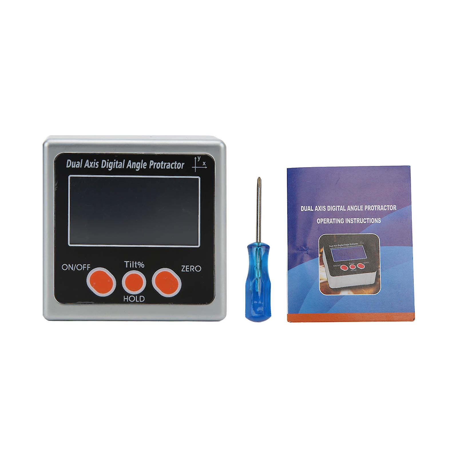 Digital Display Level Accurate Measurement Lcd Clear Display Intelligent Control Small Portable Digital Inclinometersingle Sided Magnetic