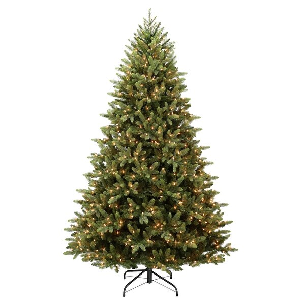 Puleo International 7.5 ft. PreLit 7.5' Westford Spruce Artificial Christmas Tree