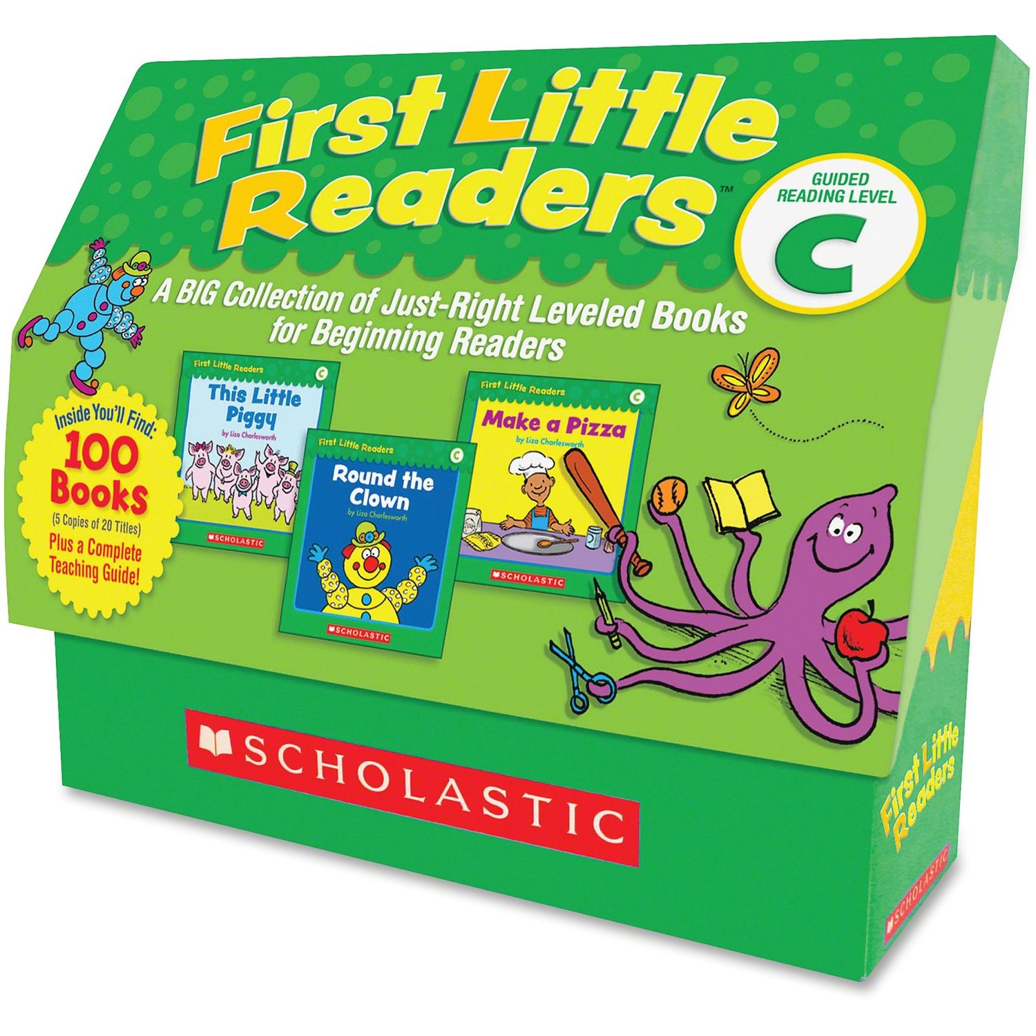 Res. Level C 1st Little Readers Book Set Printed Book by Liza Charlesworth by Scholastic SHS0545223032