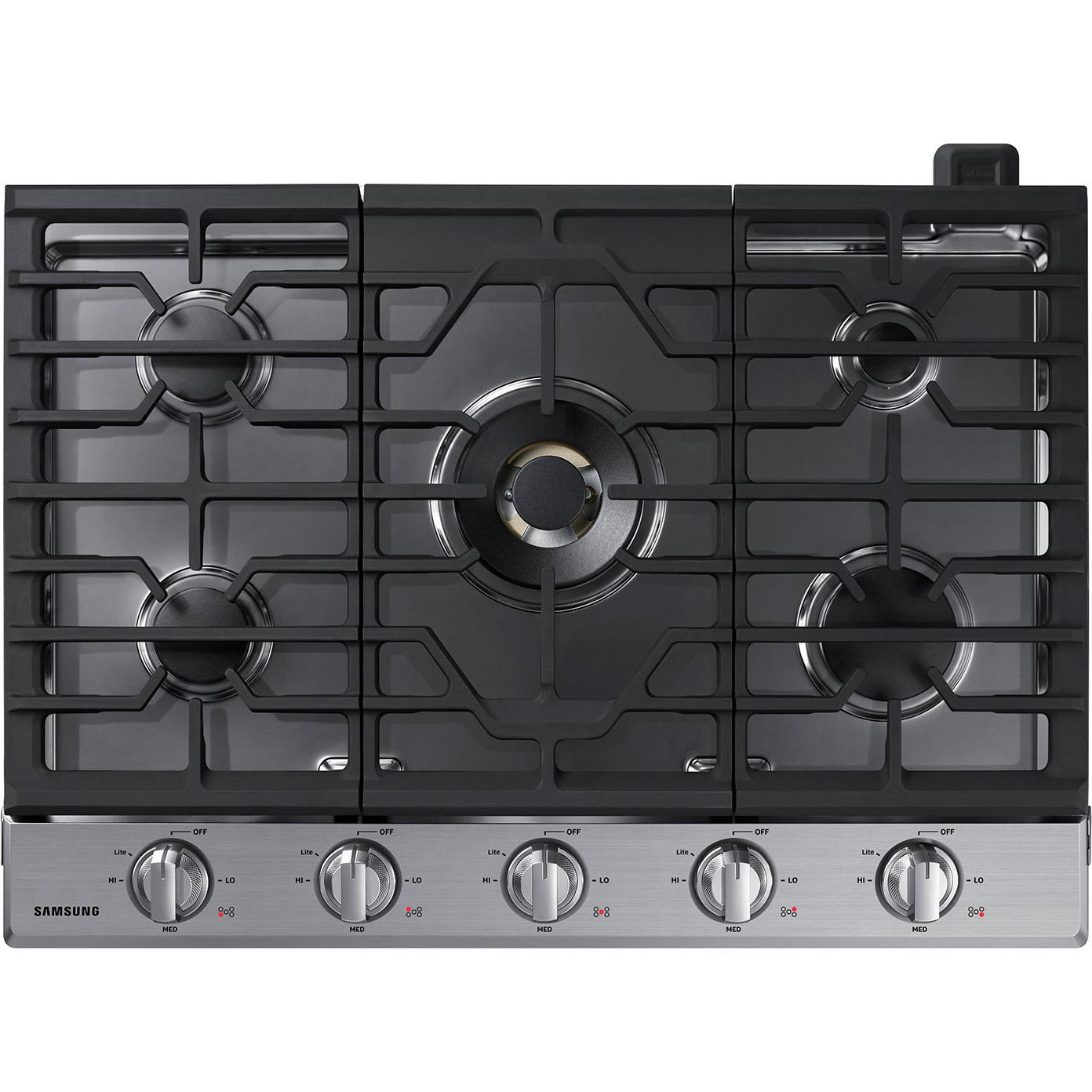  30-inch Built-In Gas Cooktop with Wi-Fi Connectivity NA30N7755TS/AA