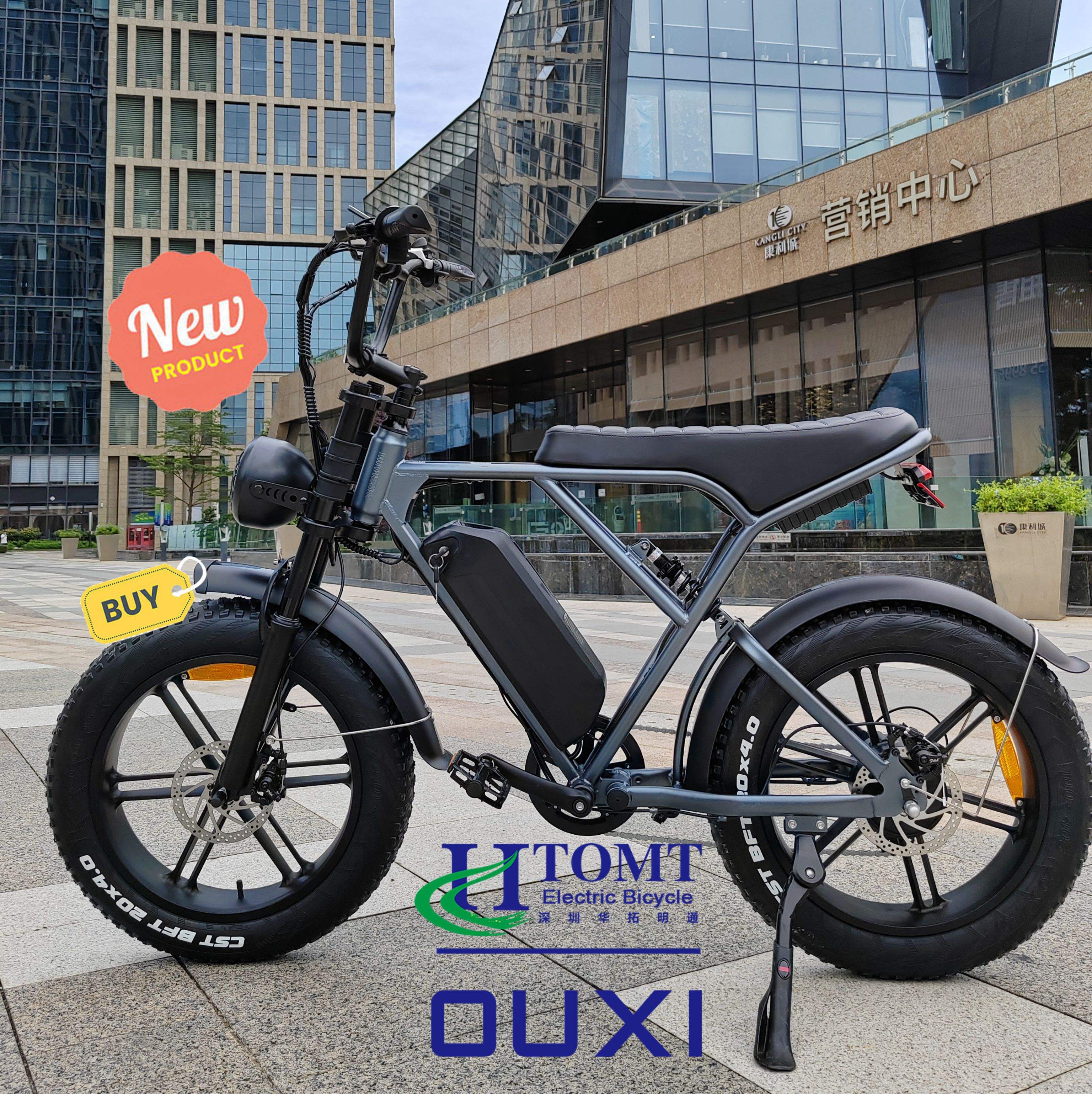 fatbike OUXI H9 ebike EU US Warehouse 1000w Retro Dirt Fat bike original ouxi v8 e bike