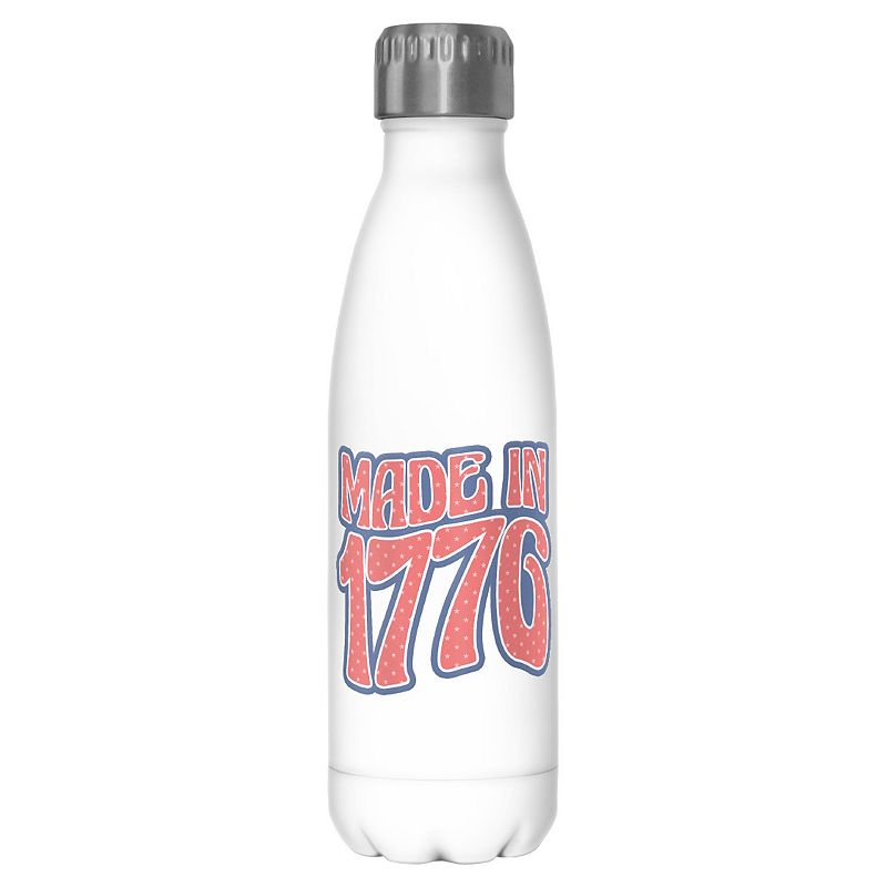 Made In 1776 Star Print Letters 17 oz. Stainless Steel Bottle