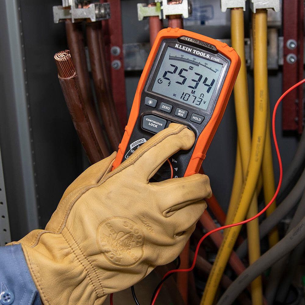 Klein Tools Insulation Resistance Tester ET600 from Klein Tools