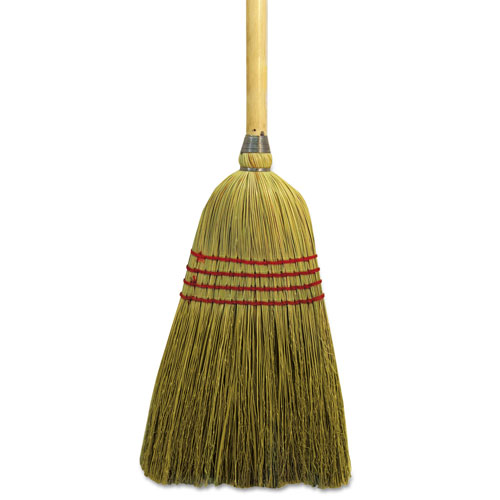 Boardwalk Maid Broom | Mixed Fiber Bristles， 55