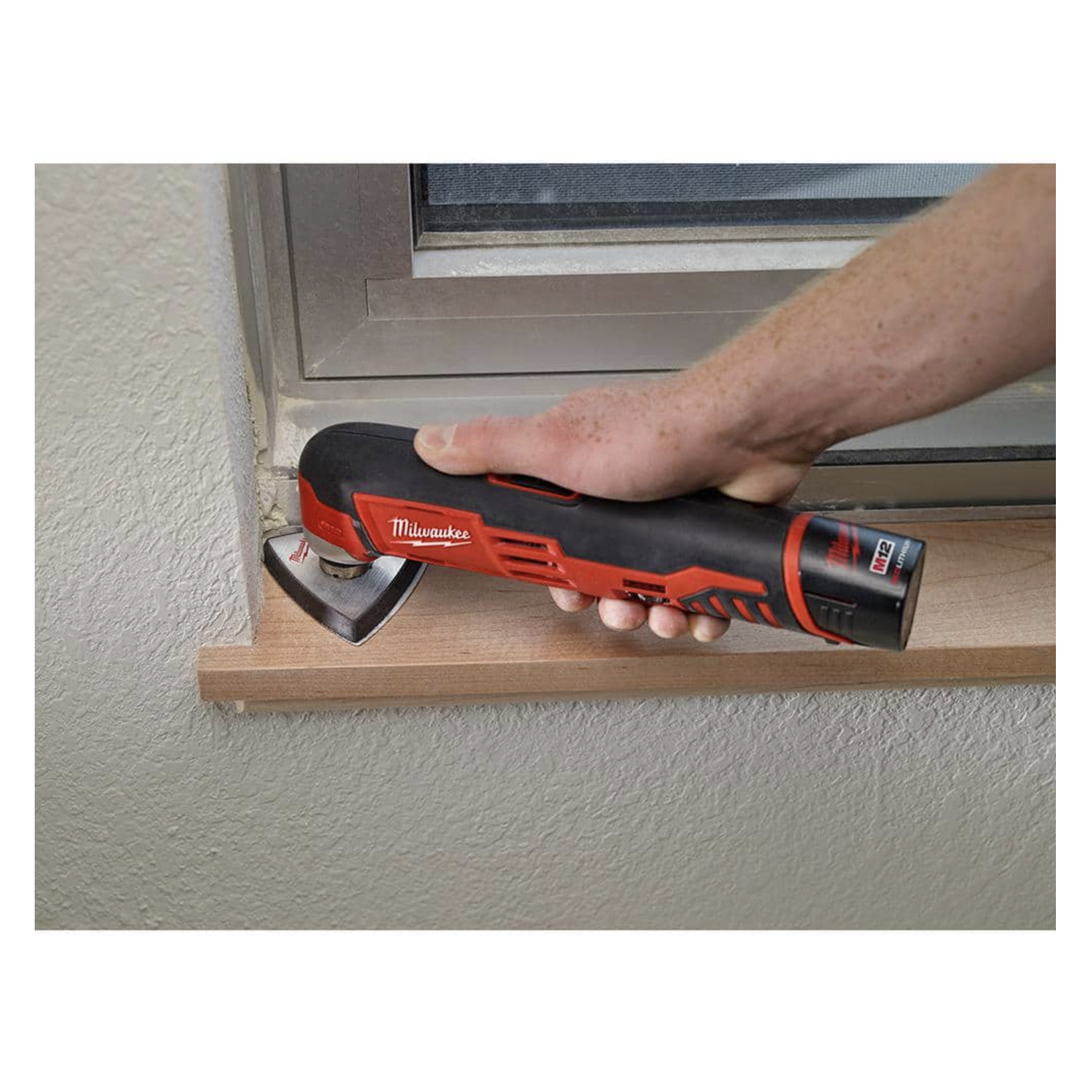 Milwaukee M12 FUEL 12V Lithium-Ion Brushless Cordless 4-in-1 Installation 3/8 in. Drill Driver Kit with M12 Multi-Tool