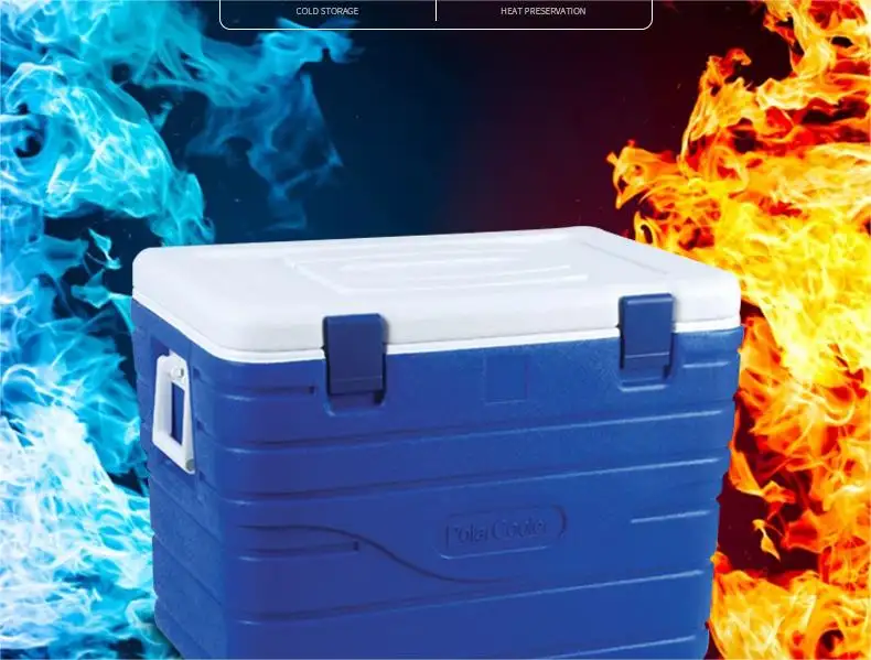 Insulated custom cooler boxes 125l portable ice chest cooler box for outdoor camping hiking fishing