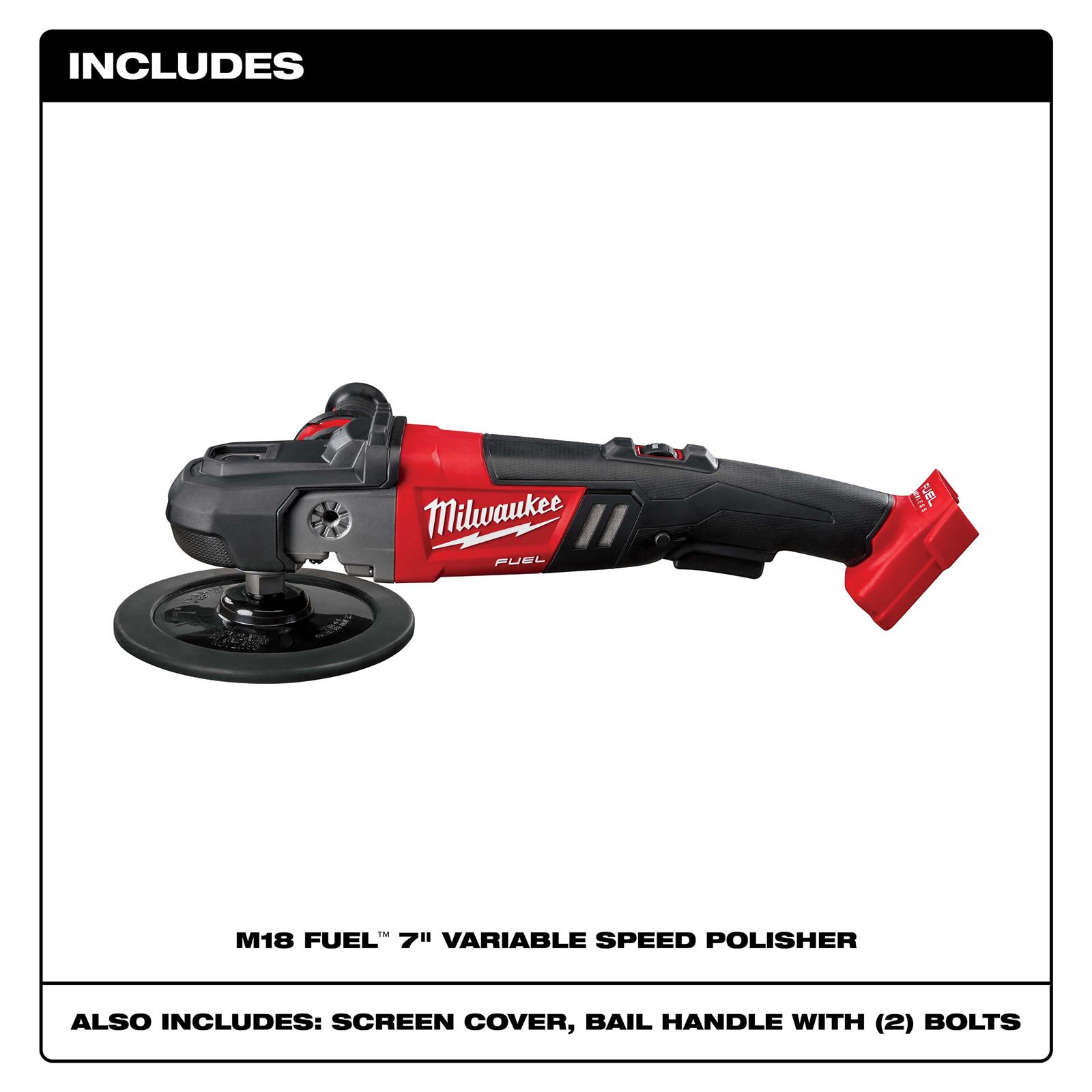 Milwaukee Tool 2738-20 Milwaukee M18 FUEL Variable Speed Polishers