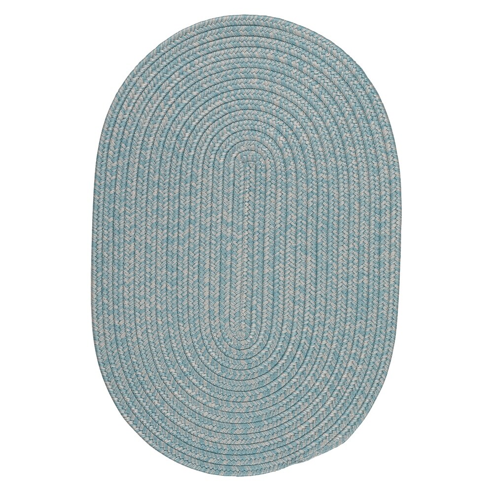 Porch   Den Rockspring Braided Polypropylene Indoor/ Outdoor Oval Rug