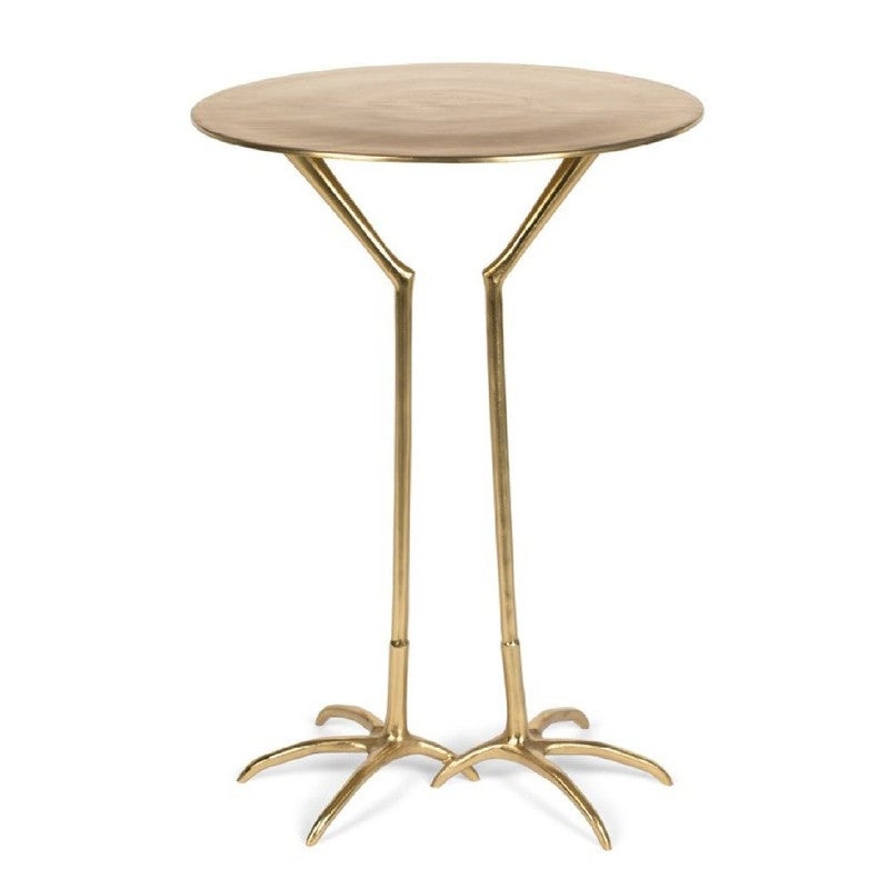 Bold Monkey The Gold Heron Gold Heron Leg Side Table