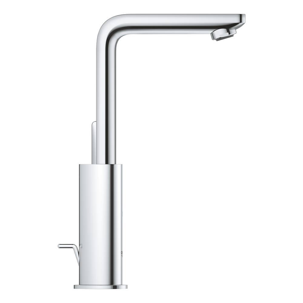 GROHE Lineare Single Hole Single-Handle Large Bathroom Faucet with Drain Assembly in StarLight Chrome 2382500A