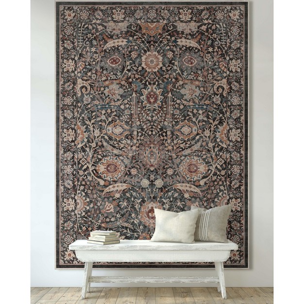 Well Woven Liana Persian Floral Area Rug