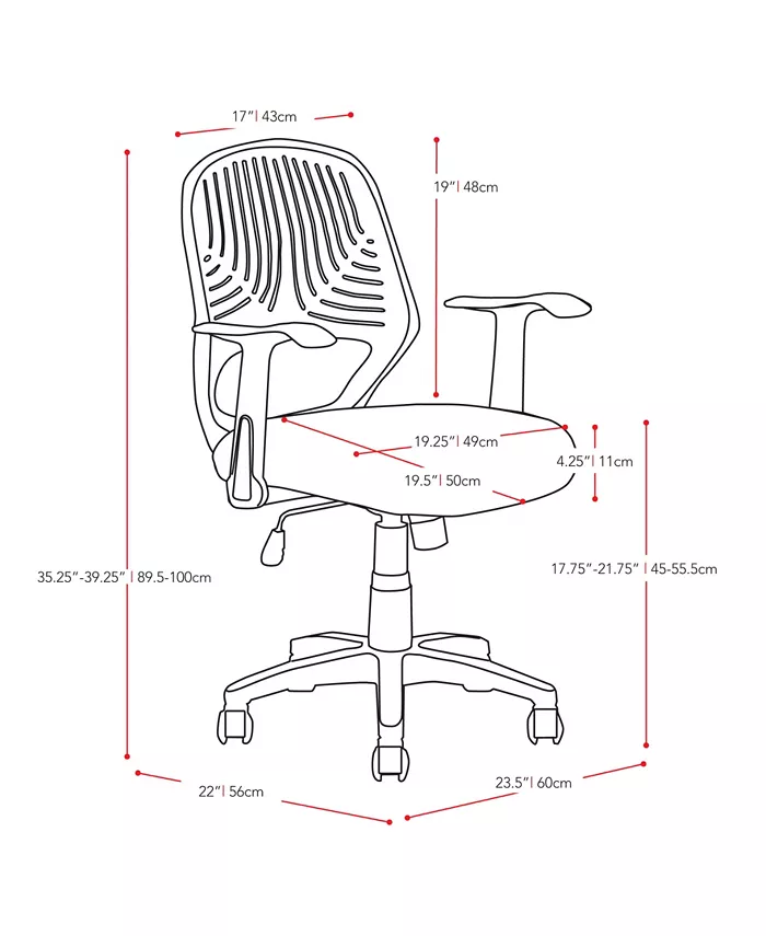 CorLiving Workspace Mesh Office Chair