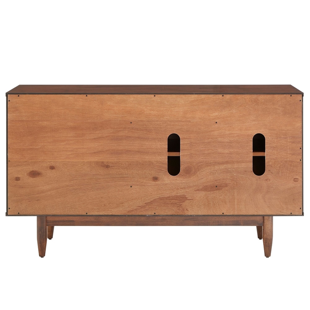 Kieran Mid Century Wood 2 Door and 3 Drawer Server by iNSPIRE Q Modern